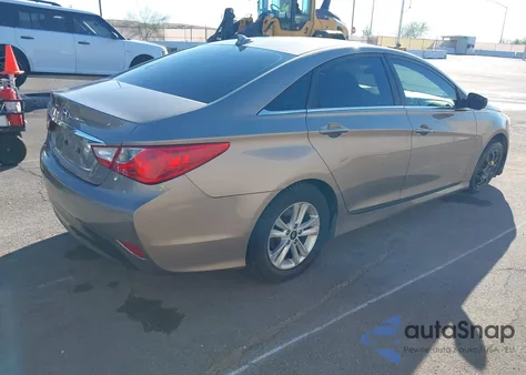 2014 Hyundai Sonata Gls z USA, uszkodzony, nr VIN 5NPEB4AC0EH912346